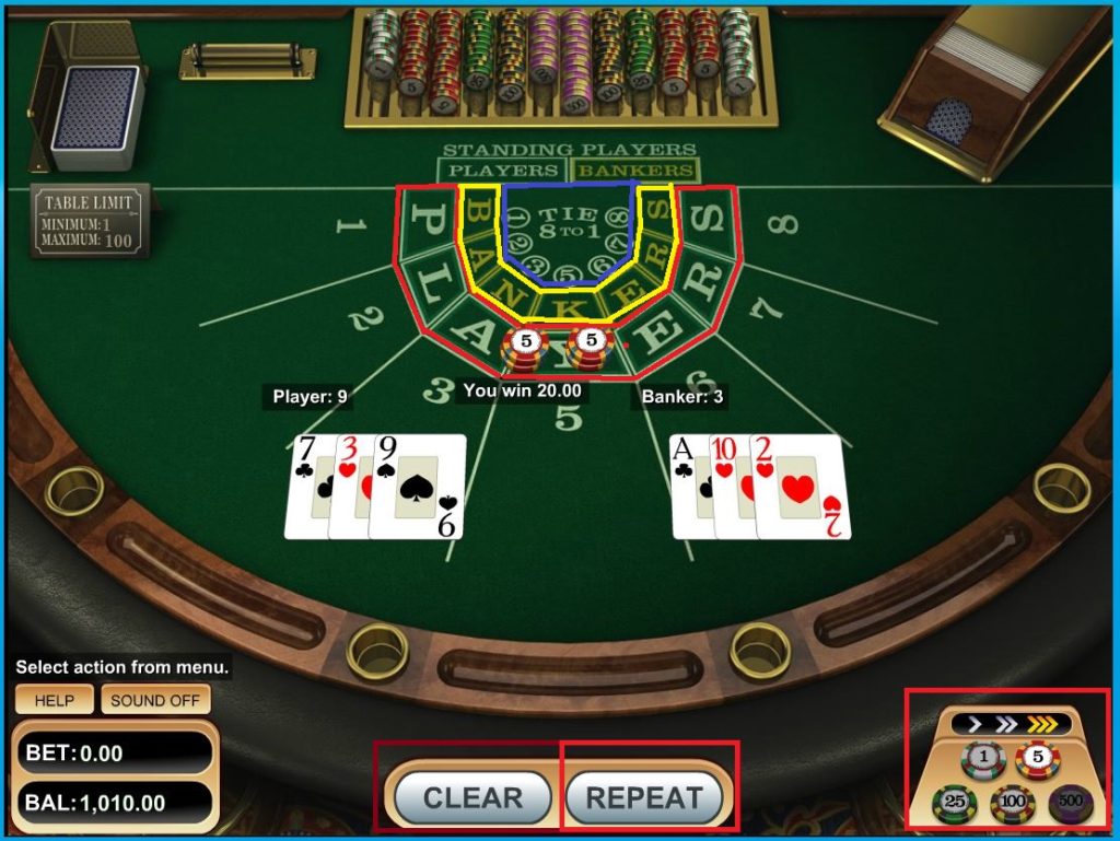 Baccatar online