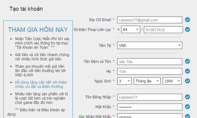huong dan tao tai khoan w88 1